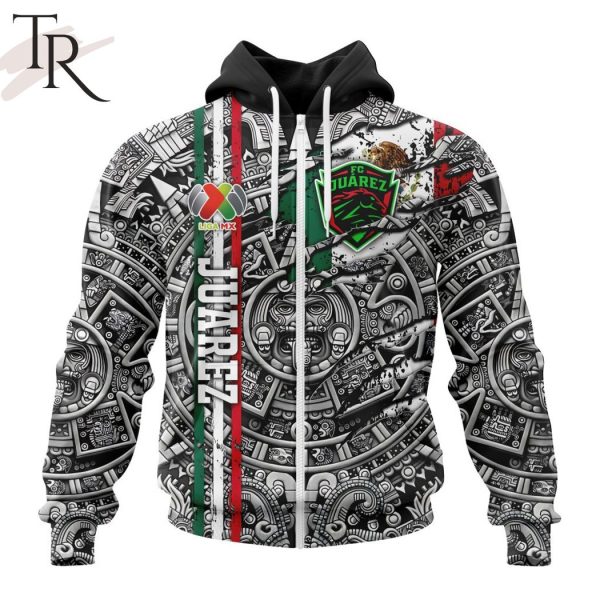 LIGA MX FC Juarez Special Aztec Design Hoodie