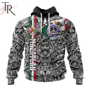 LIGA MX Mazatlan F.C Special Aztec Design Hoodie