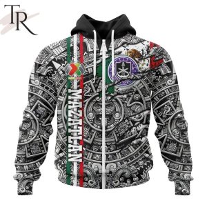 LIGA MX Mazatlan F.C Special Aztec Design Hoodie