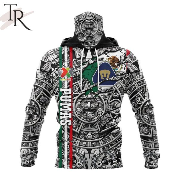 LIGA MX Pumas UNAM Special Aztec Design Hoodie