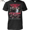 Aerosmith End Of An Era 54th Anniverasry 1970-2024 Thank You For The Memories T-Shirt