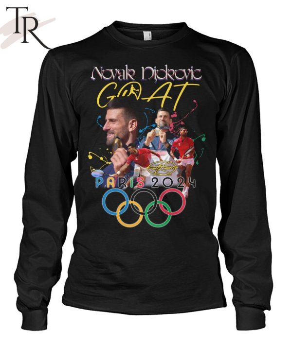 Novak Djokovic GOAT Paris 2024 T-Shirt