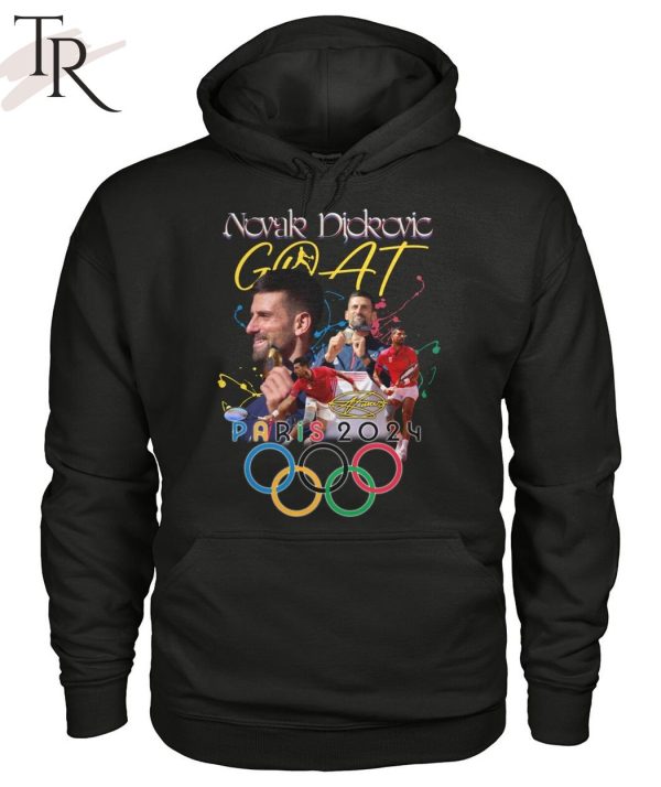 Novak Djokovic GOAT Paris 2024 T-Shirt