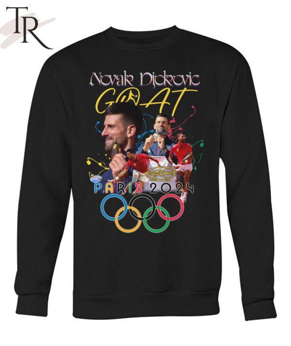 Novak Djokovic GOAT Paris 2024 T-Shirt