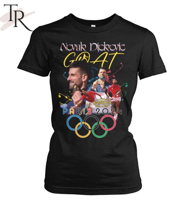 Novak Djokovic GOAT Paris 2024 T-Shirt