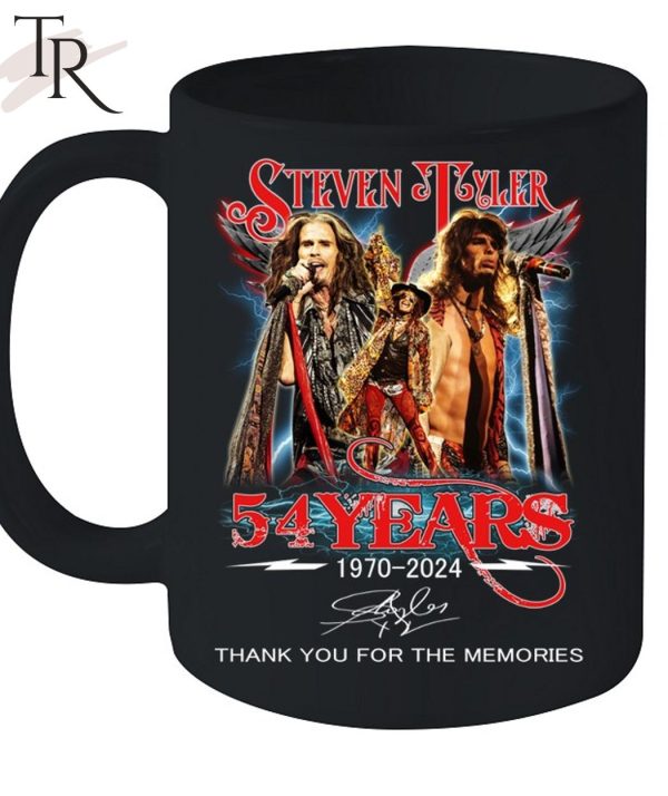 Steven Tyler 54 Years 1970-2024 Thank You For The Memories T-Shirt