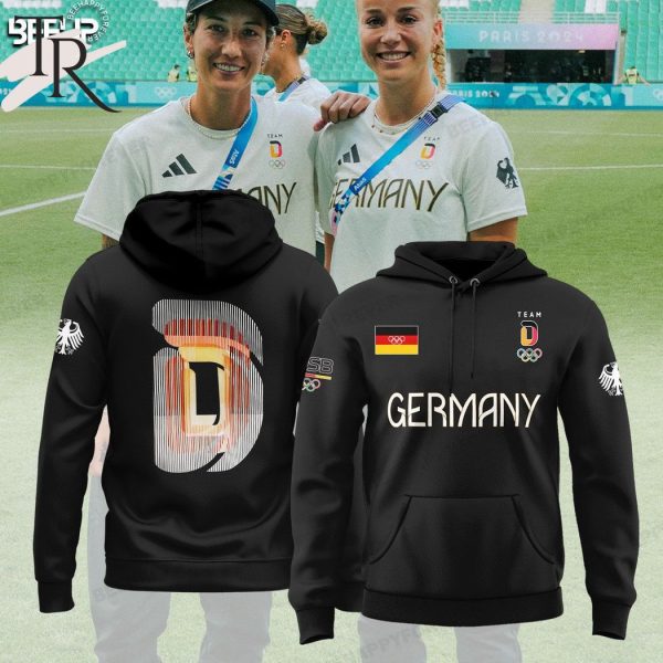 German Football 2024 Team D Olympic Hoodie – Black