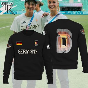 German Football 2024 Team D Olympic Hoodie – Black