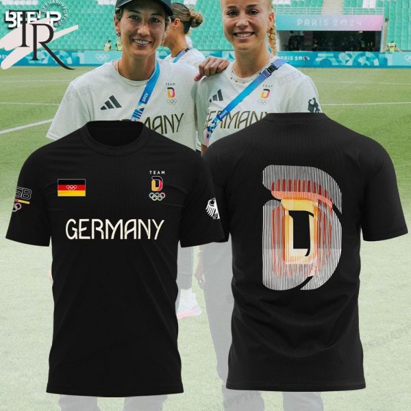 German Football 2024 Team D Olympic Hoodie – Black