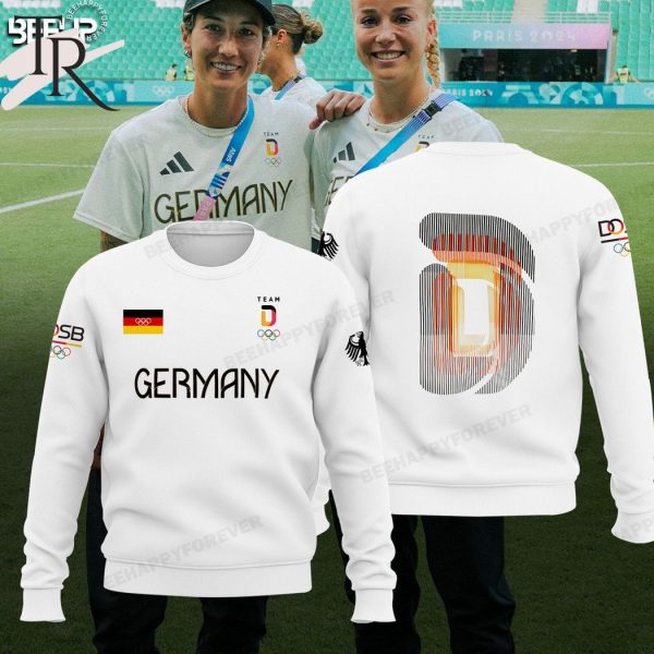 German Football 2024 Team D Olympic Hoodie – White