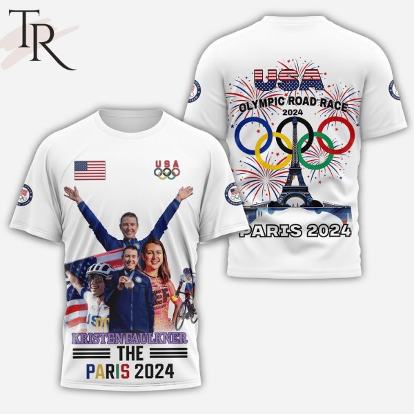 Kristen Faulkner USA Olympic Road Race The Paris 2024 Hoodie