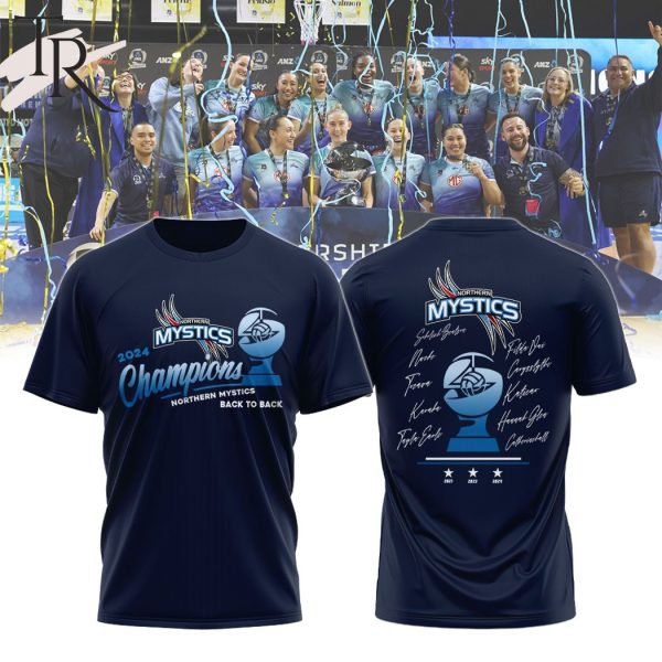 Northern Mystics 2024 Champions Back To Back Hoodie