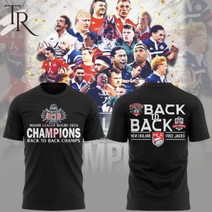 New England Free Jacks 2024 Major League Rugby Champions Hoodie