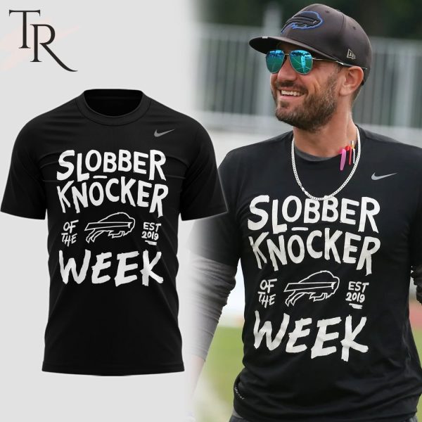 Buffalo Bills Slobber Knocker Of The Week Est 2019 Hoodie