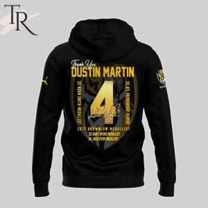 Richmond Tigers Thank You Dustin Martin Hoodie