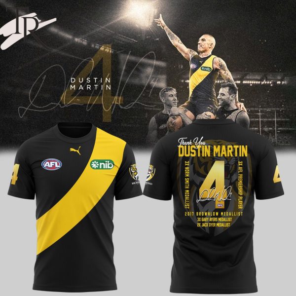 Richmond Tigers Thank You Dustin Martin Hoodie