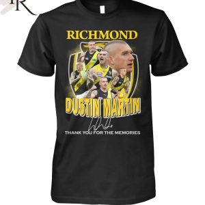 Richmond Dustin Martin Thank You For The Memories T-Shirt