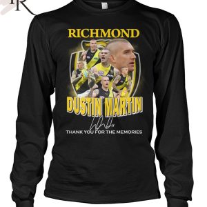 Richmond Dustin Martin Thank You For The Memories T-Shirt