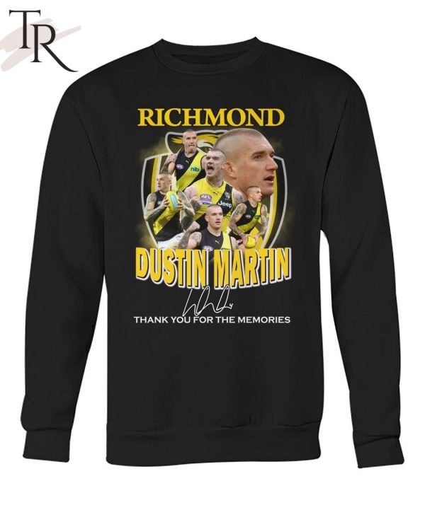 Richmond Dustin Martin Thank You For The Memories T-Shirt