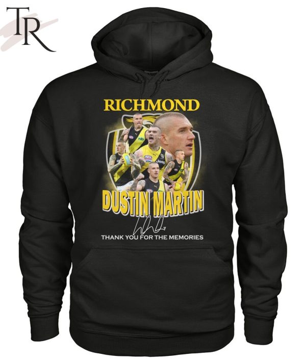 Richmond Dustin Martin Thank You For The Memories T-Shirt