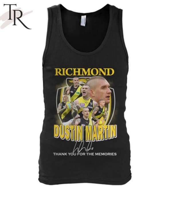 Richmond Dustin Martin Thank You For The Memories T-Shirt