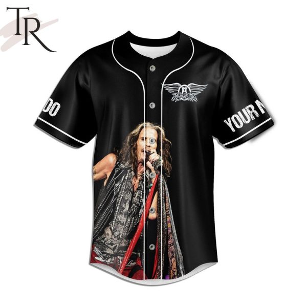 Aerosmith 1970-2024 Thank You For The Memories And It Will Exist Only In Memories And Playbacks Baseball Jersey