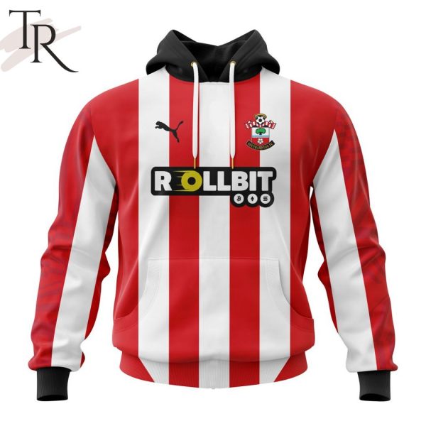 EPL Southampton F.C Personalized Kits Home 2024-2025 Hoodie