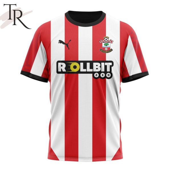 EPL Southampton F.C Personalized Kits Home 2024-2025 Hoodie