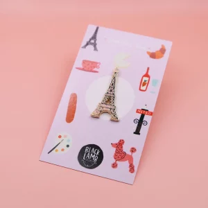 Paris Eiffel Tower Enamel Pin