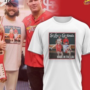 St. Louis Cardinals Alec Burleson Made In The Lou T-Shirt