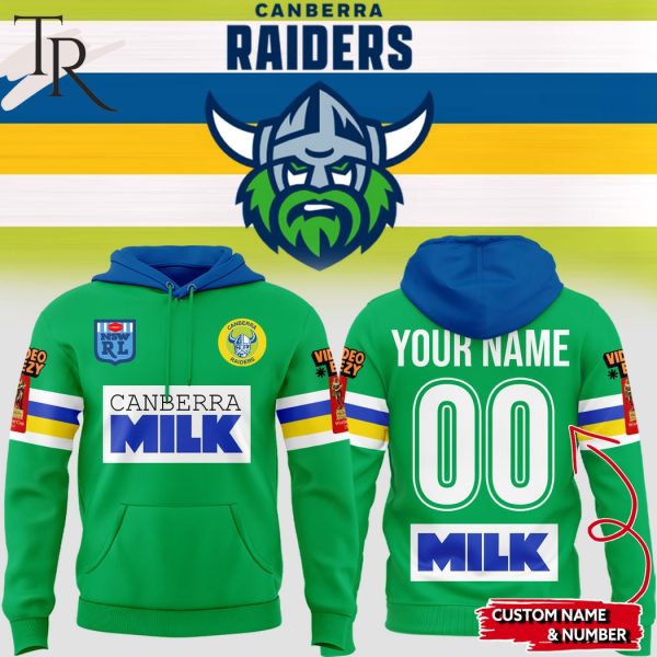 Personalized Canberra Raiders Canberra Milk Hoodie