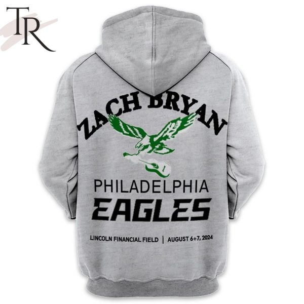 Philadelphia Eagles Zach Bryan Lincoln Financial Field August 6+7, 2024 Hoodie, Longpants, Cap