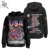 2024 Olympics Champions USA Basketball Hoodie – White