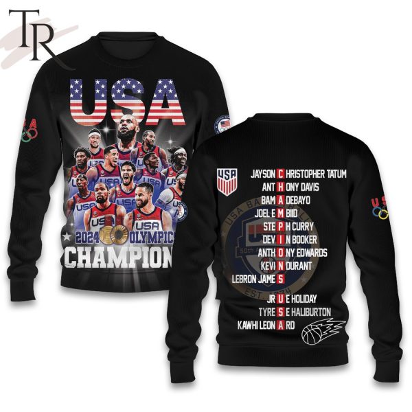 2024 Olympics Champions USA Hoodie