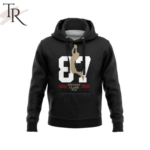 87 Dwight Clark Day Hoodie – Black