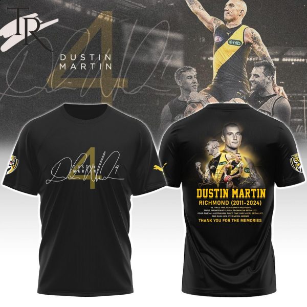 Dustin Martin Richmond 2011-2024 Thank You For The Memories Hoodie