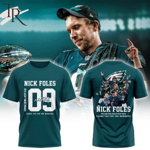 Nick Foles Philadelphia Eagles 2012-2024 Thank You For The Memories Hoodie