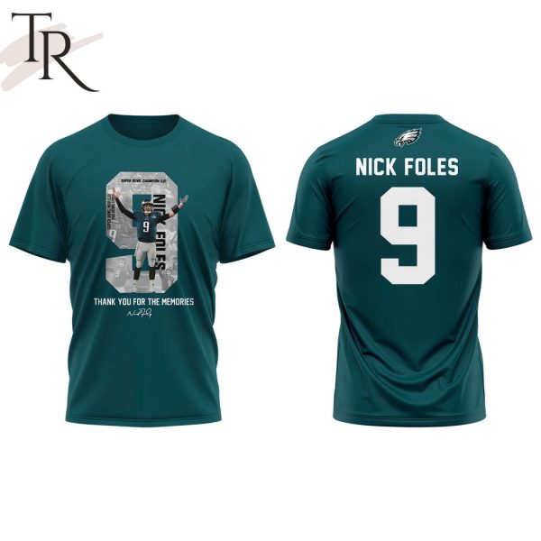 Philadelphia Eagles Thank You Nick Foles Legend Hoodie