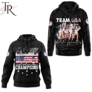 Team USA Olympics Women’s Artistic Gymnastic Champions Hoodie