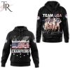 USA Basketball Olympics Basketball Champions Hoodie – Black