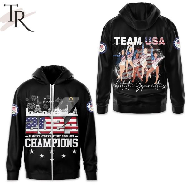 Team USA Olympics Women’s Artistic Gymnastic Champions Hoodie