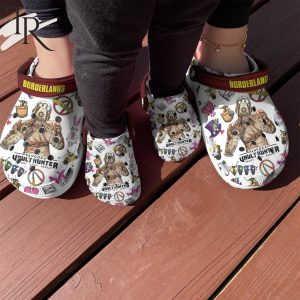 Borderlands Pandora’s Vault Hunter Shoot Loot Repeat Crocs