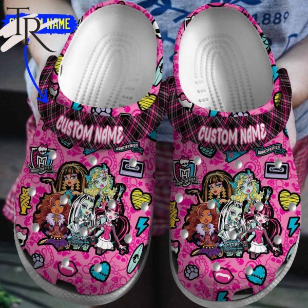 Custom Name Monster High Crocs