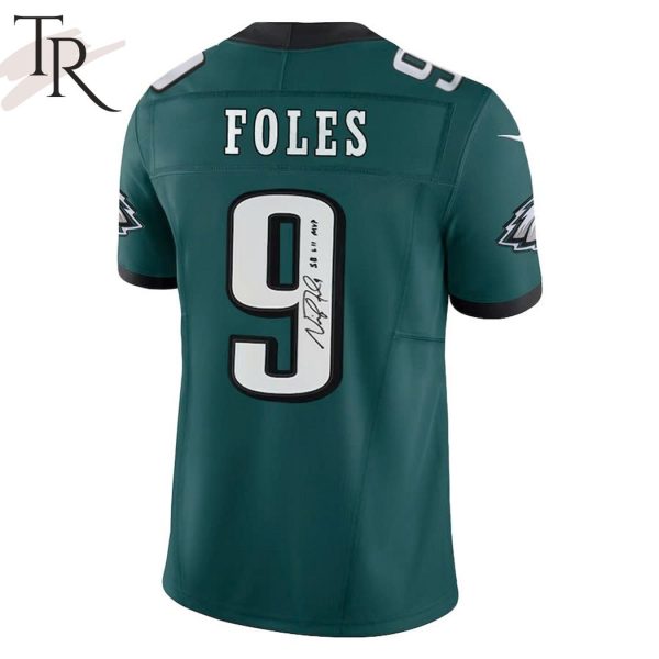 Nick Foles Philadelphia Eagles Autographed Jersey with SB LII MVP Inscription