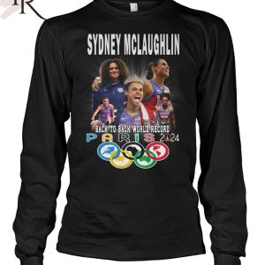 Sydney Mclaughlin Back To Back World Record Paris 2024 T-Shirt