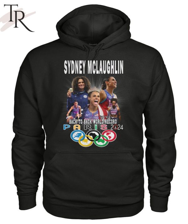 Sydney Mclaughlin Back To Back World Record Paris 2024 T-Shirt