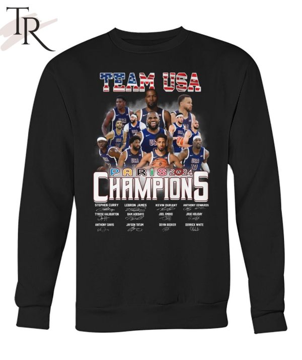 Team USA Paris 2024 Champions T-Shirt