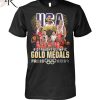 USA Men’s Olympics Gold Basketball 2024 T-Shirt