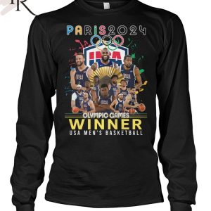 Paris 2024 Olympic Games Winner USA Men’s Basketball T-Shirt