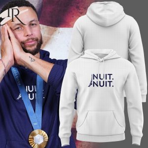 USA Basketball Nuit. Nuit. Hoodie, Longpants, Cap – White